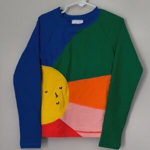 Hanna Andersson Blue and Green Shirt